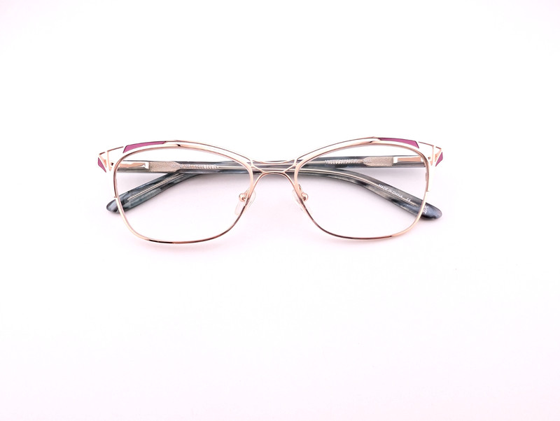 Wittnauer Eyeglasses, Frames Only, Nell Rose Gold, 52-16-135, Metal