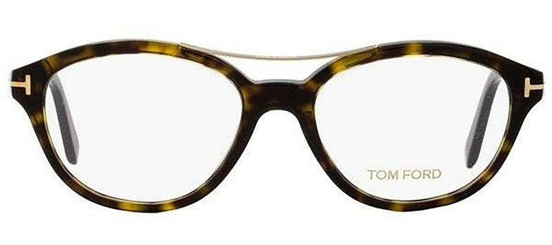 Tom Ford Eyeglasses TF 5412 052 Havana & Gold Brille Glasses Frames Rx 52-17-140 gallery
