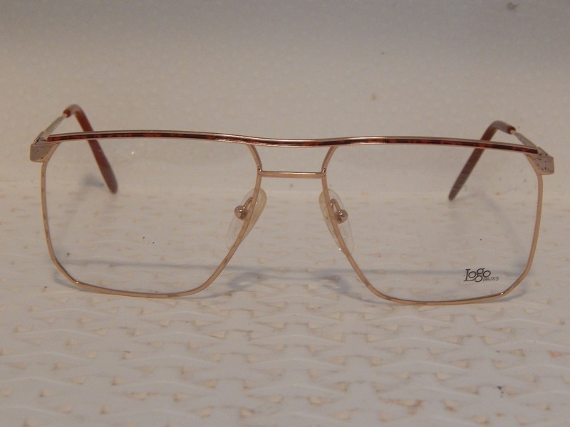 LM705-001 by LOGO PARIS 135 Vintage 80’s Womens Eyeglasses (JN34)