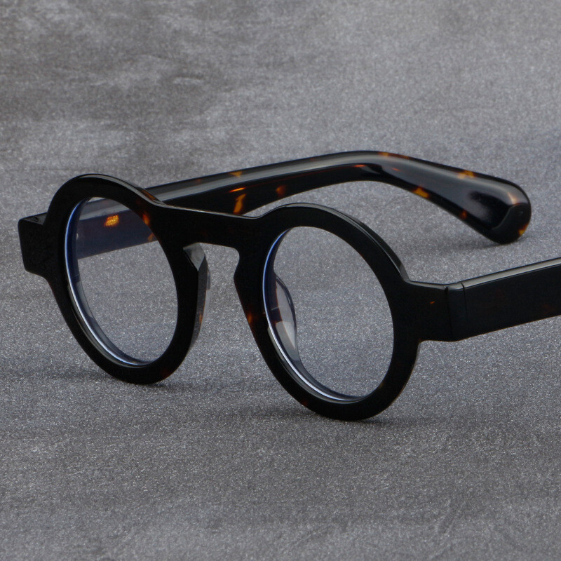 Deluxe Japanese style Thick Acetate Eyeglass Frames Large Spectacles Glasses