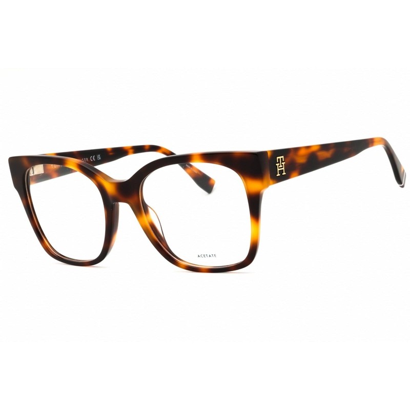 Tommy Hilfiger Women’s Eyeglasses Yellow Tortoise Plastic Frame TH 2157 0EPZ 00