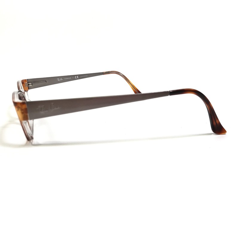 Ray-Ban Eyeglasses Frames RB5142 2192 Clear Brown Tortoise Gray 52-17-145 gallery