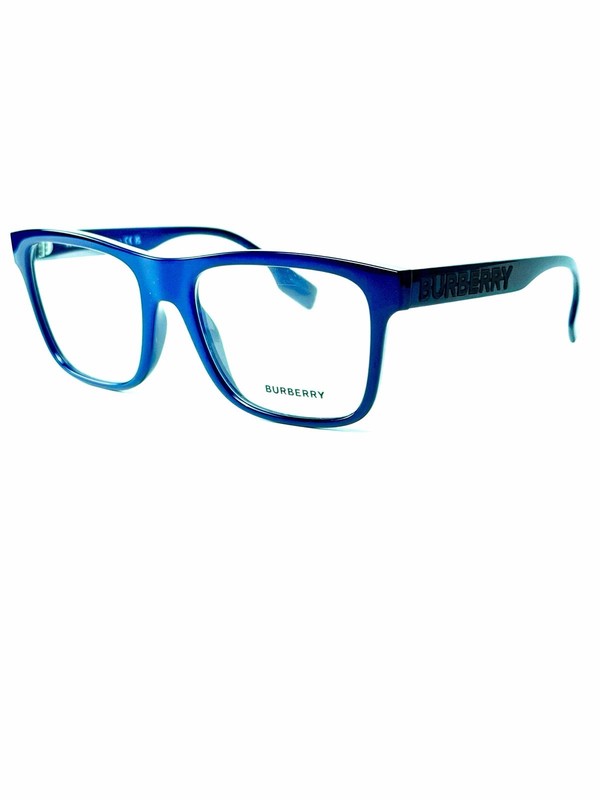Burberry B 2353 3961 53mm Blue Eyeglasses New Authentic