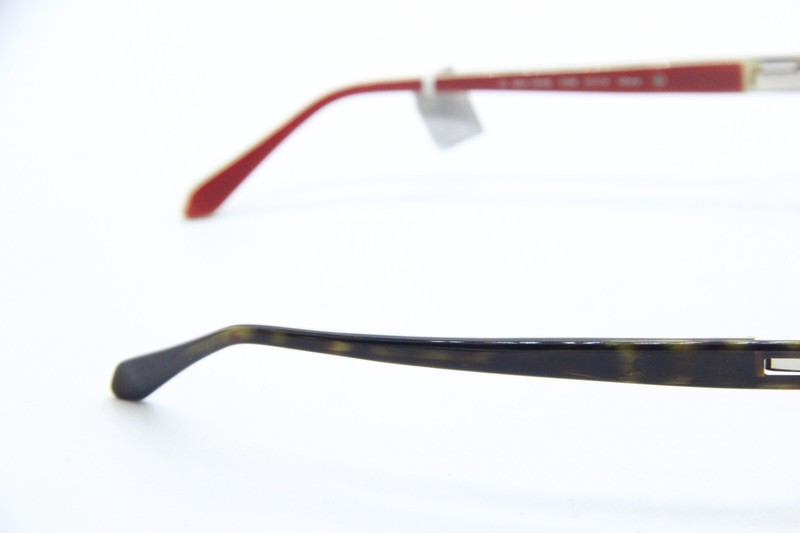 NEW VANNI V8346 C338 RED HAVANA AUTHENTIC EYEGLASSES FRAMES 53-18 gallery