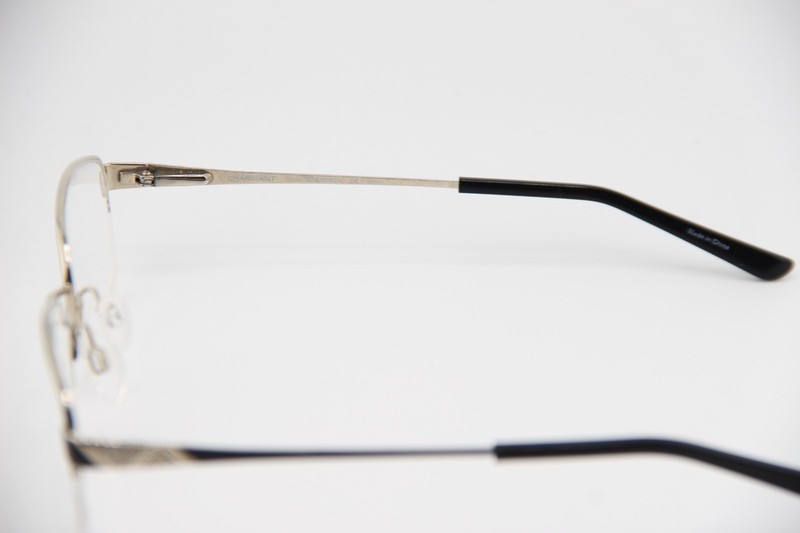 NEW CHARMANT TITANIUM PERFECTION CH12164 BK BLACK AUTHENTIC EYEGLASSES 51-17 gallery