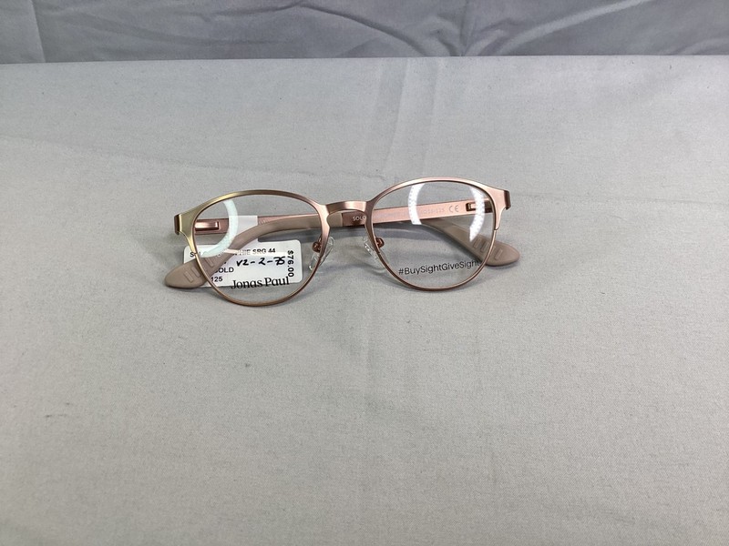 Jonas Paul Eyeglass Frames Glasses Solomon.Sophie 577645464 Rose Gold 44-16-125