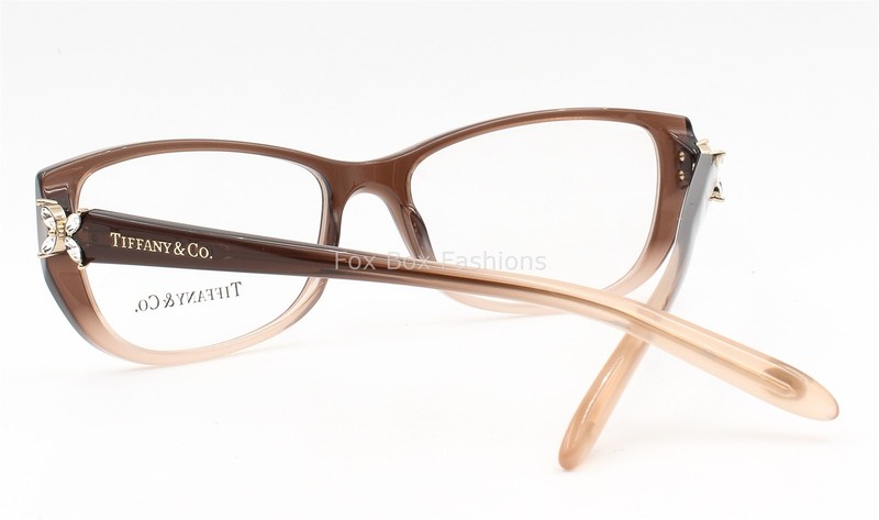 Tiffany & Co TF 2044B 8127 Eyeglasses Glasses Brown Gradient 55-16-135 No Case gallery