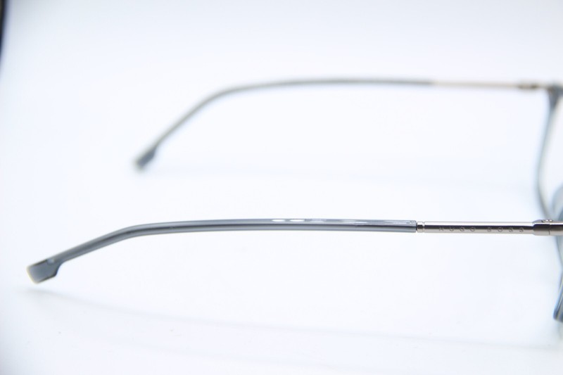 NEW HUGO BOSS 1229/U KB7 CRYSTAL BLUE AUTHENTIC DESIGNER EYEGLASSES W/CASE 56-15 gallery