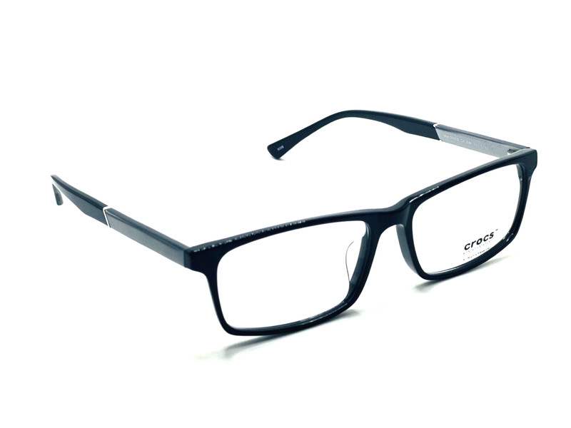 NEW AUTHENTIC CROCS Mod.CF4330 Col.20BK Black Men Eyeglasses 53mm 16 143 gallery