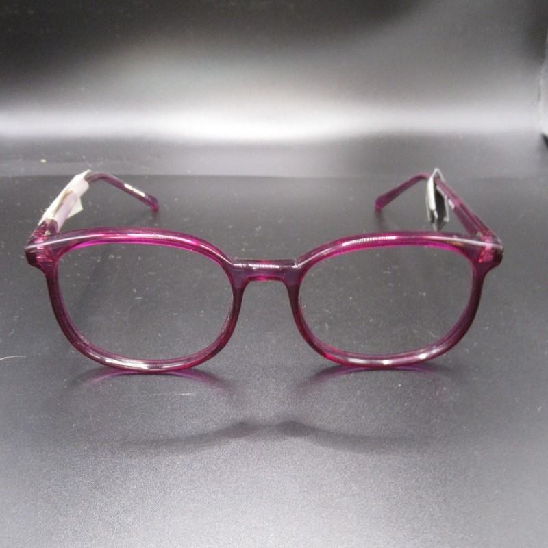 Jenny Eyeglass Frames Womens Purple Plastic Full Rim 56-21-150 Readers Glasses