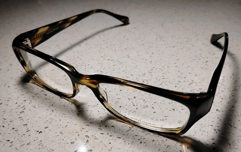 Oliver Peoples Tristano RX Eyeglasses Polished Cocobolo OV5083 4663 53-18-140
