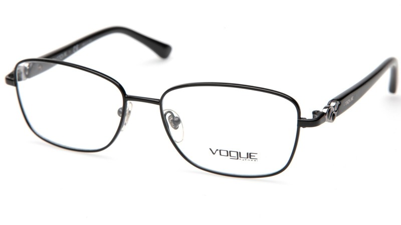 NEW Vogue VO 3946 352 BLACK EYEGLASSES GLASSES 54-16-137mm B37mm