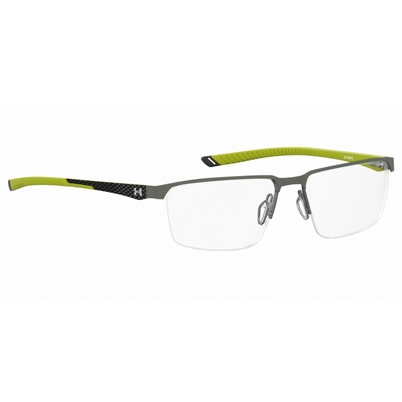 Under Armour UA-5049/G 00OC-00 Ruthenium Rectangular Men's Eyeglasses gallery