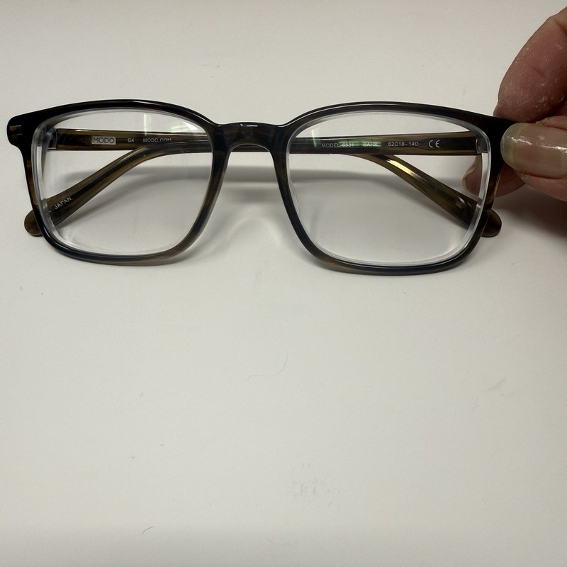 MODO 6531 Bark Eyeglasses Frames 52-18-140 B40 Brown Frame Only gallery