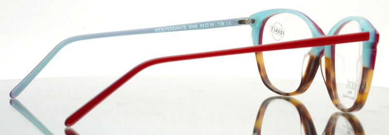 JEAN LAFONT Independante 6098 Red Tortoise Womens Eyeglasses 54-16-138 B:41 B gallery