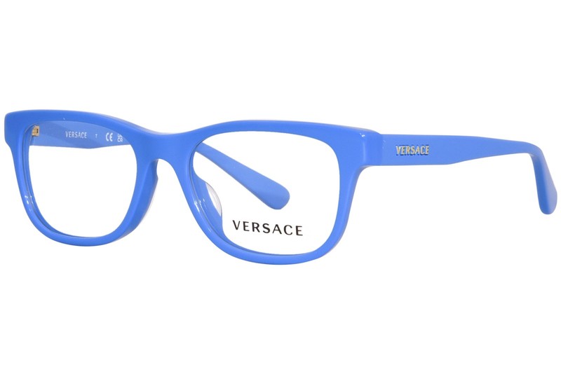 Versace VK3325U 5379 Eyeglasses Youth Kids Blue Full Rim Square Shape 45mm