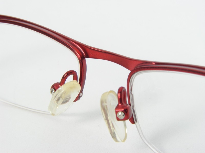 OU94.112.03 CHERRY RED EYEGLASSES GLASSES METAL FRAME 43-15-129mm Germany gallery