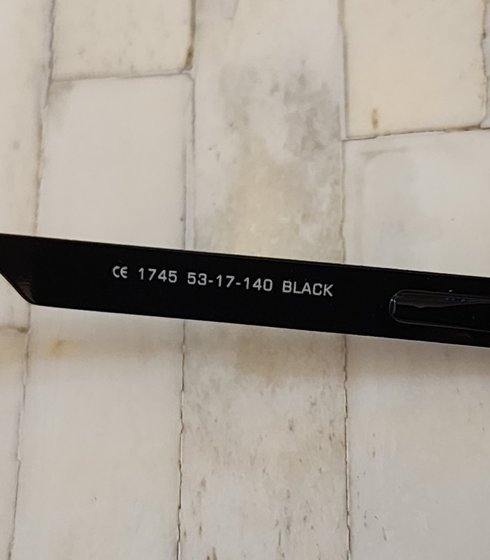 TOKIO Eyeglasses 1745 Metal Frames 53-17-140 BLACK NEW gallery