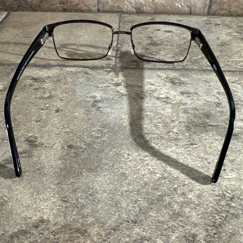 BMEC MODERN BIG RESULT Black Gunmetal Flex Eyeglasses Frames 57-18-150-35mm G23 gallery