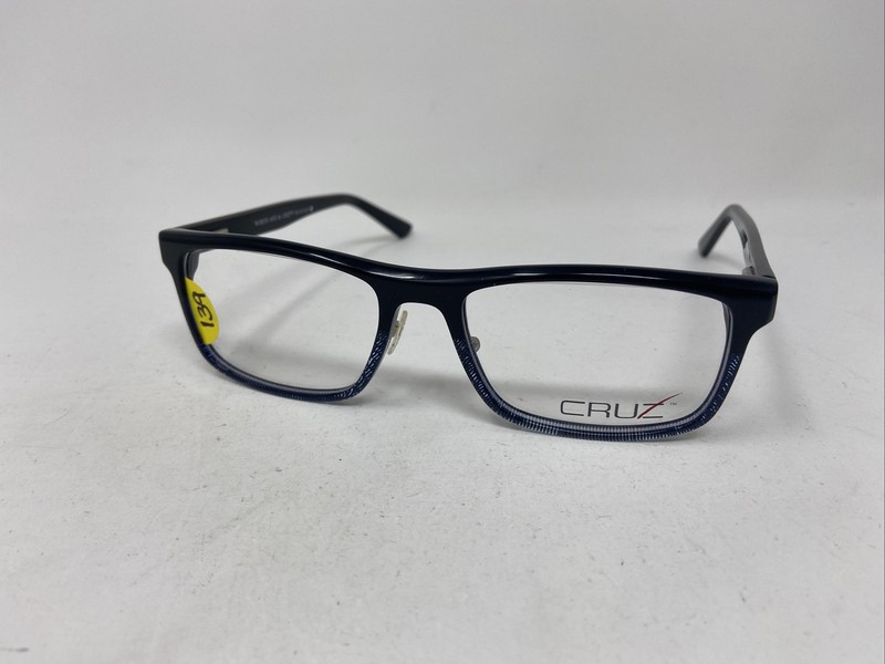 CRUZ EYEGLASSES FRAME WORTH AVE BLACK 54/18/145 FLEX HINGE EYEGLASSES :K80