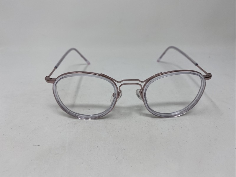 ZEN 204252 C04 CRYSTAL ROSE GOLD 46/21/145 EYEGLASSES FRAME /Z66