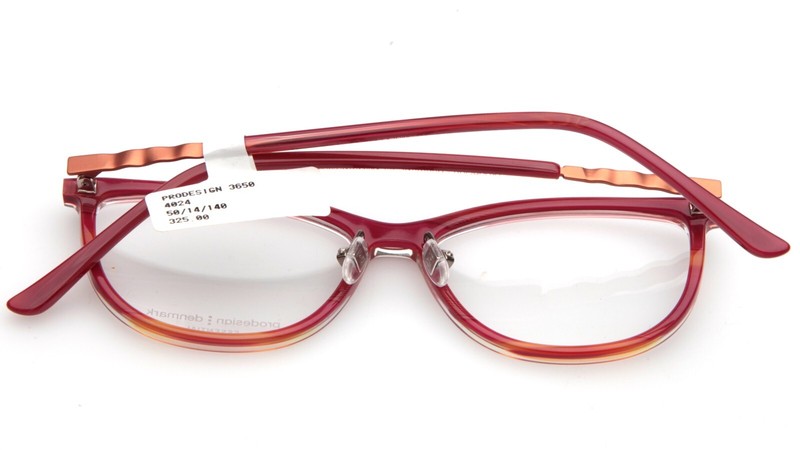 NEW PRODESIGN DENMARK 3650-1 c.4024 Red EYEGLASSES GLASSES 50-14-140mm B36mm gallery