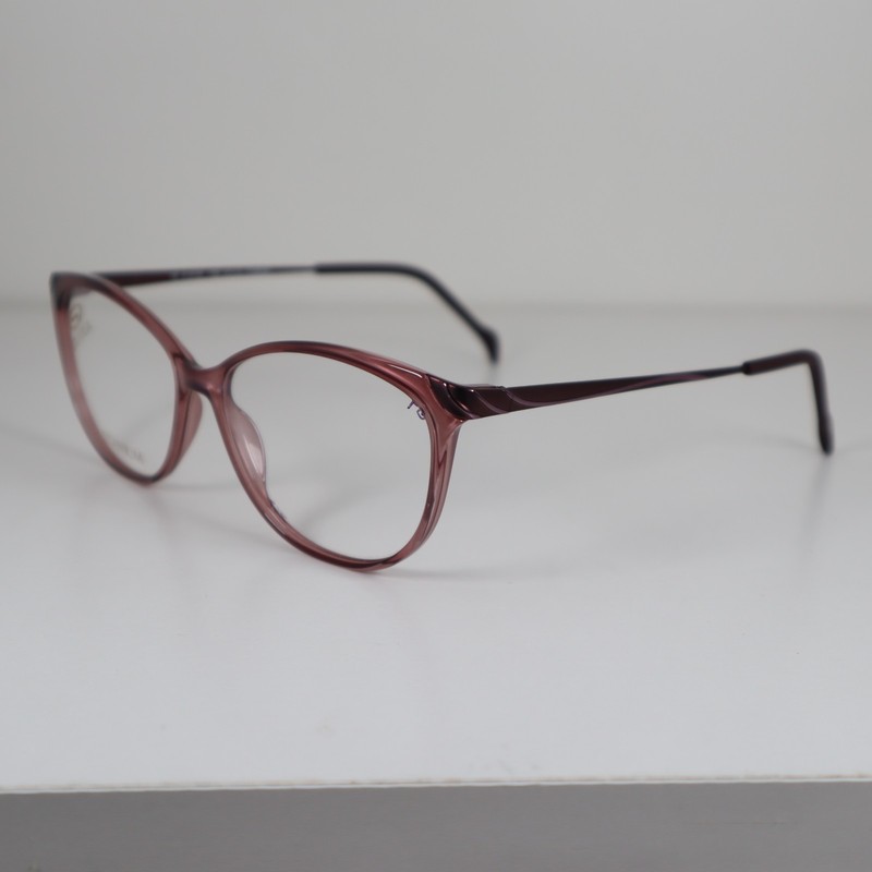 Stepper SI-30192 F880 Purple Full Rim Titanium Eyeglasses Frames 52-13-130mm