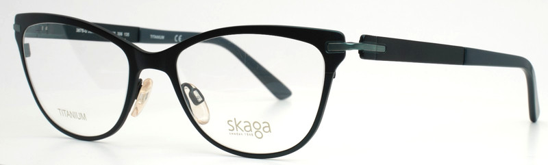 SKAGA 3875-U Jennifer 306 Petrol Womens Cat Eye Eyeglasses 53-18-135 B:38
