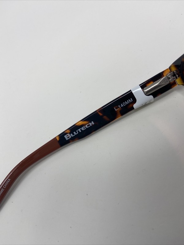 BLUTECH Eyeglasses Frames HOT TIP 56-16-140 Tortoise Full Rim GW92 gallery