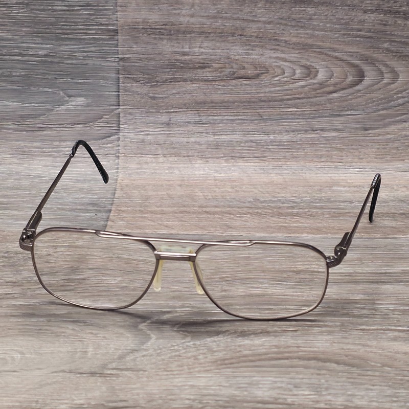 Stetson Eyeglasses 178 57 16 Zyloware Gunmetal Aviator FRAME ONLY gallery