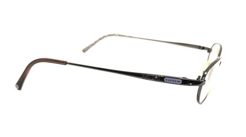 Authentic Coach Della 128 Women's Floral Bling Eyeglasses Frames 50MM Slate gallery