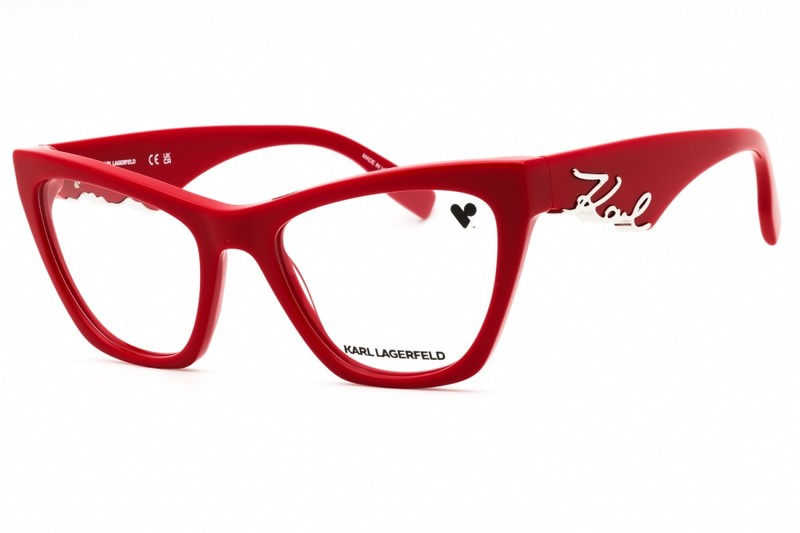 NEW KARL LAGERFELD KL6171N 600 Red 54mm Eyeglasses