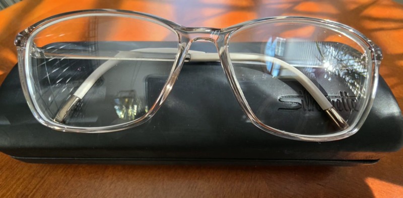 Silhouette Eyeglasses SPX Illusion 1602 4030 Soft Sloe 52-14-130mm