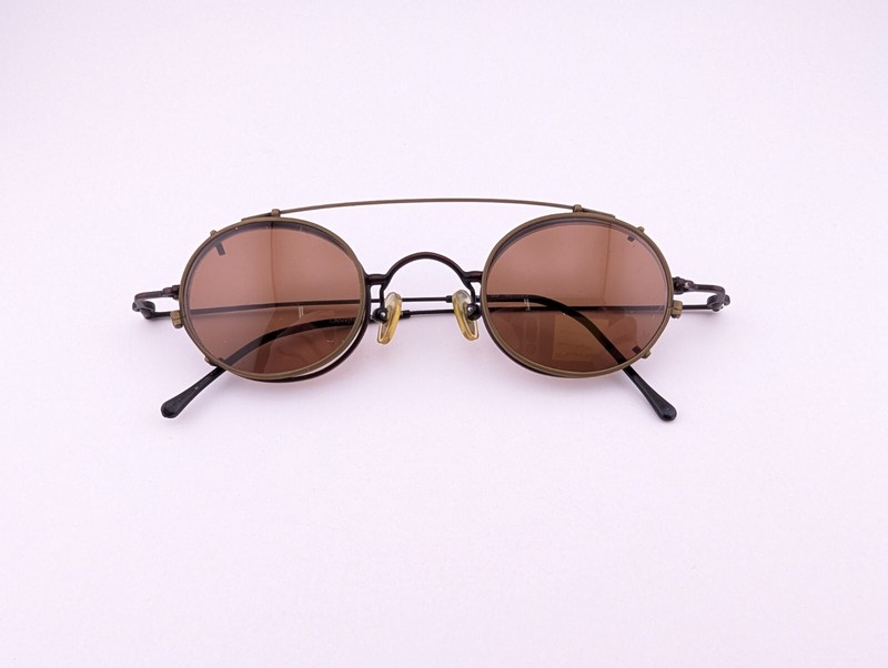 Lanvin Eyeglasses, Frames Only, 1269 03 Brown, 40-25-135, Metal, France gallery