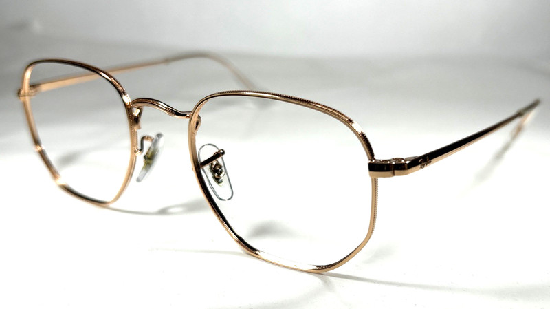Ray-Ban RB 6448 3094 Eyeglasses Frame, Rose Gold, Size: 48-21-145