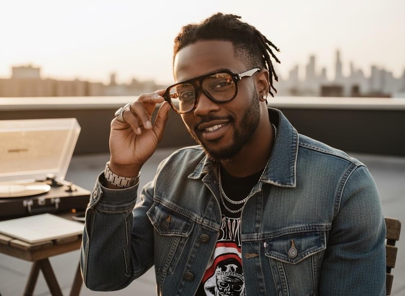 Oversize Classic Vintage Retro Hip Hop Clear Lens EYE GLASSES Big Tortoise Frame gallery