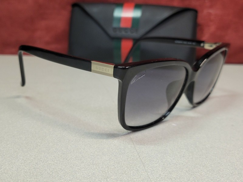 GUCCI GG 3522/F/S Black Sunglasses w/ case gallery