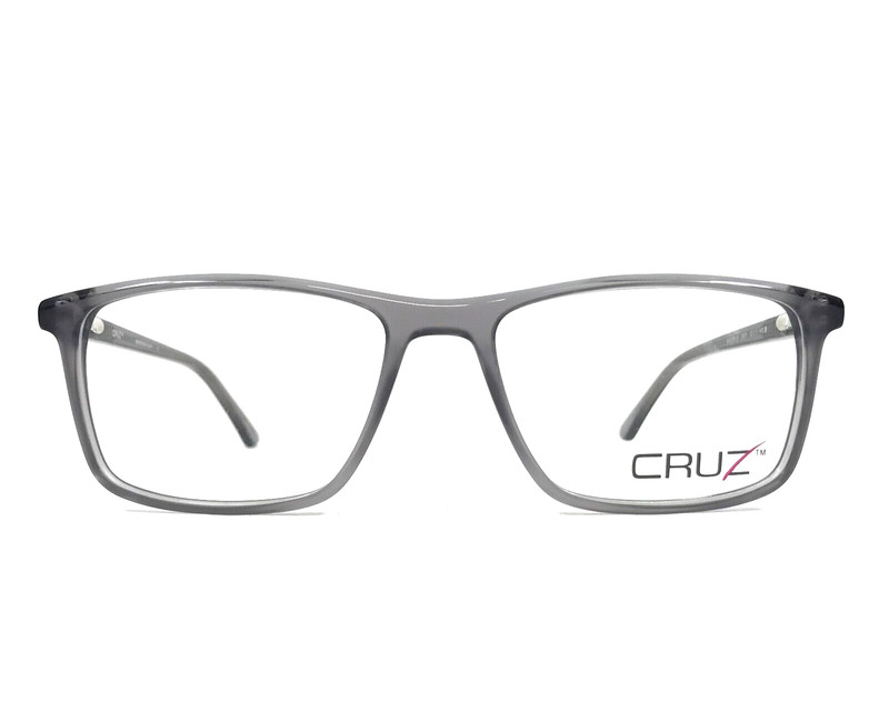 Cruz Eyeglasses Frames MANOR LN GREY Rectangle Full Rim 55-17-145