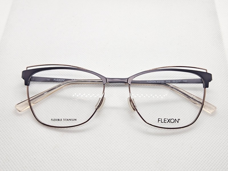 Flexon FLW3100 3100 510 Smokey Lavender Rose 53-17-140 Eyeglasses Frames