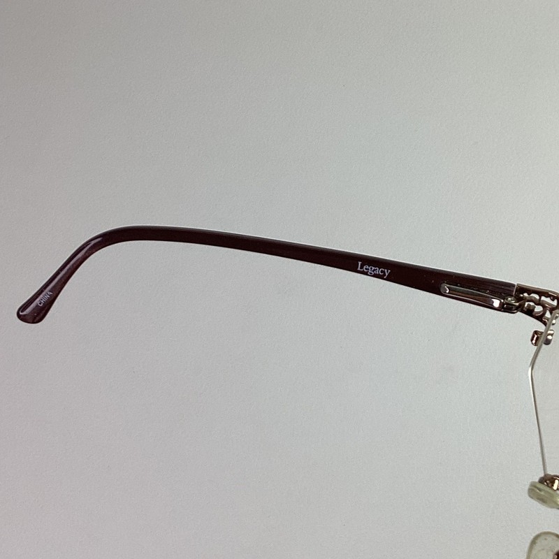 Legacy WM 5100 BR Eyeglasses Gold Filigree Brown 49-16-135 Womens FRAMES ONLY gallery