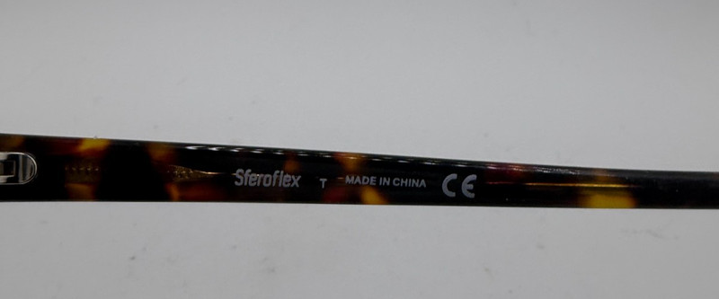 SFEROFLEX EYEGLASSES FRAMES ONLY 5503S-C21313 BROWN TORT FULL RIM 51-17-135 gallery
