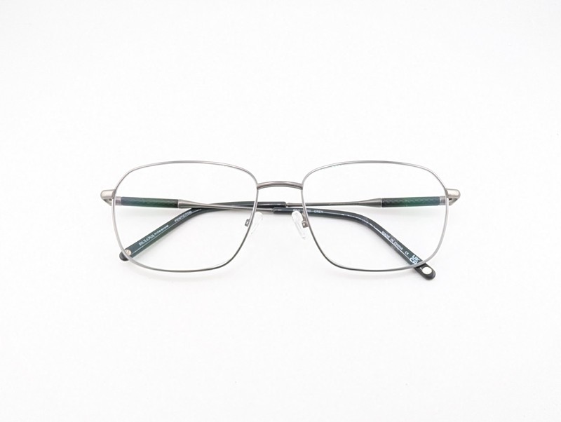 Bulova Eyeglasses Frames Only, PENTICTION, 60-18-150, Grey, Titanium