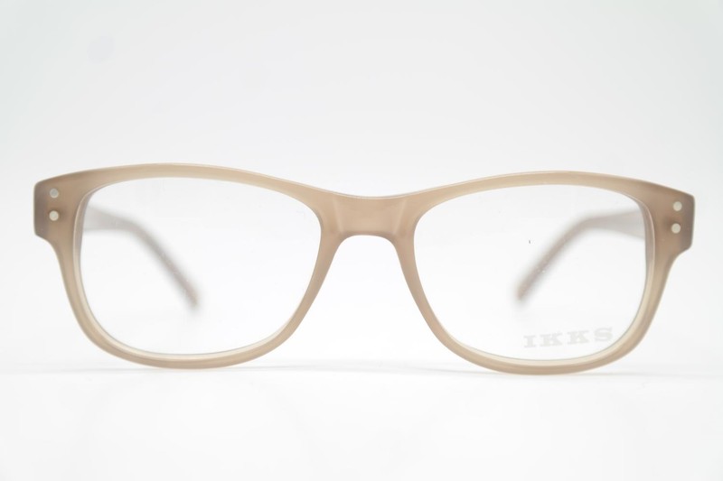 IKKS IK 18225 Brown Silver Gray Oval Eyeglasses Frame New