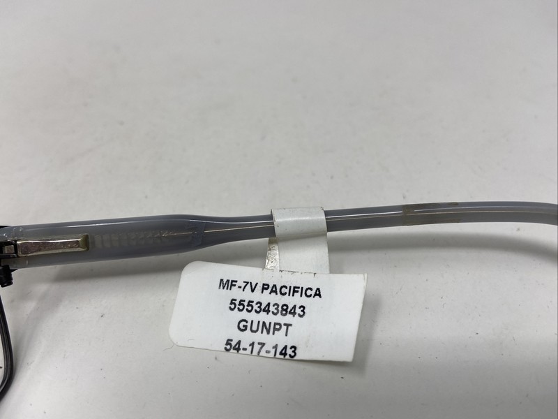 7 FOR ALL MANKID PACIFICA GUNMETAL 54/17/143 FLEX HINGE EYEGLASSES :I00 gallery