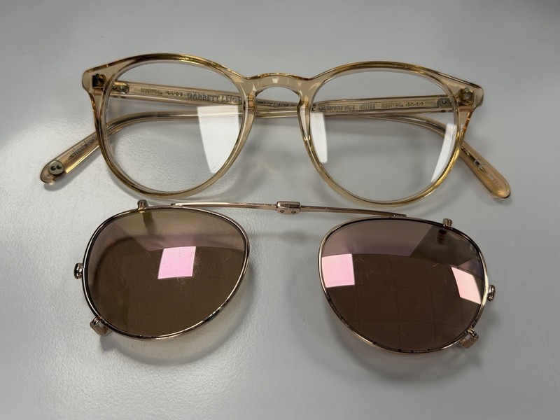 Garrett Leight Milwood With Milwood Folding Clip On