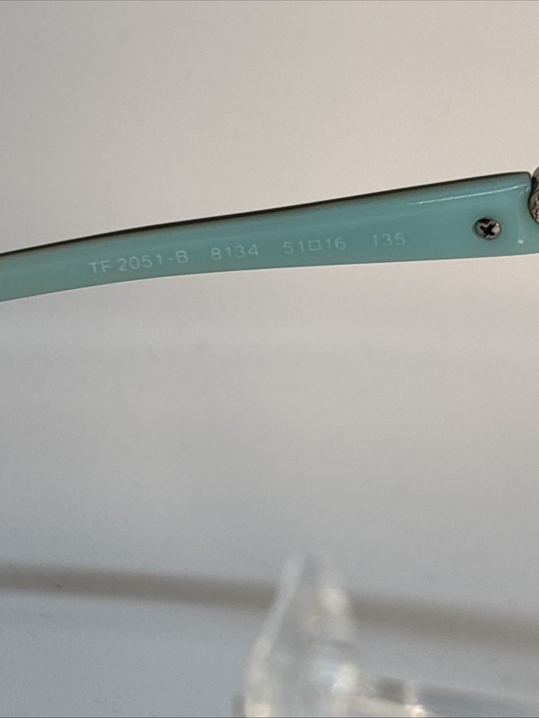Tiffany & Co Eyeglass Frames Only TF 2051-B 8134, 51-16-135 Havana/Tiffany Blue gallery