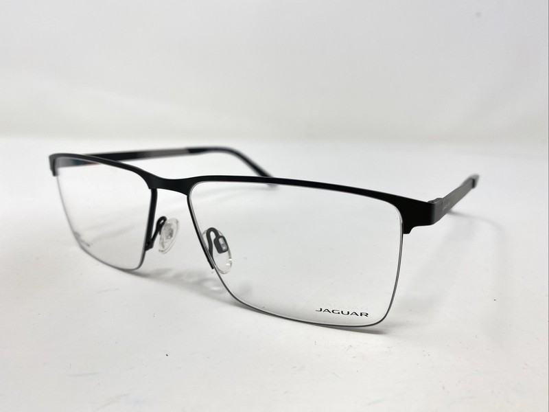 Jaguar Germany Mod. 33633-6100 59-15-150 Black Full Rim Eyeglasses Frame 143N gallery