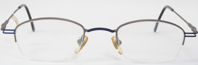 Vintage Meyer Design OU 00.533.02 MATT BLUE /LIGHT BRONZE EYEGLASSES 49-21-137mm gallery