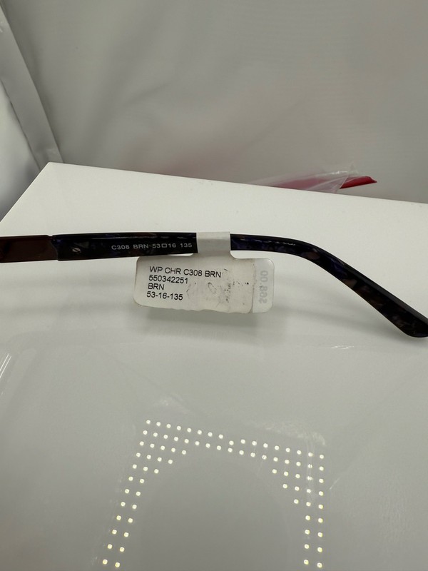 Christie Brinkley C308 Burgundy Eyeglass Frames 53-16-135 NWT gallery