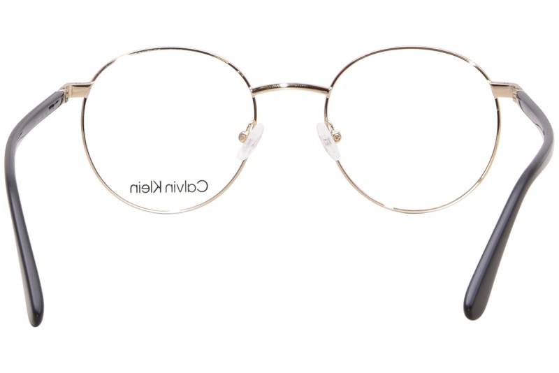 Calvin Klein CK23106 001 Eyeglasses Frame Black Full Rim Round Shape 51mm gallery